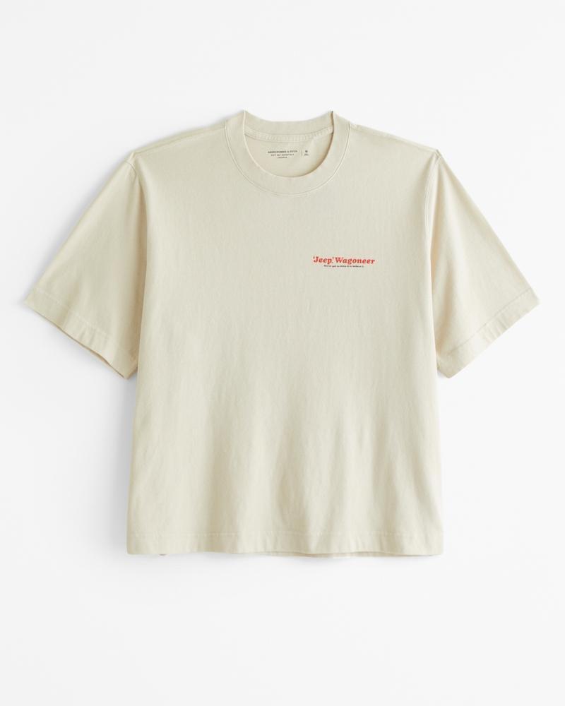 Cropped Mustang Graphic Tee Product Image
