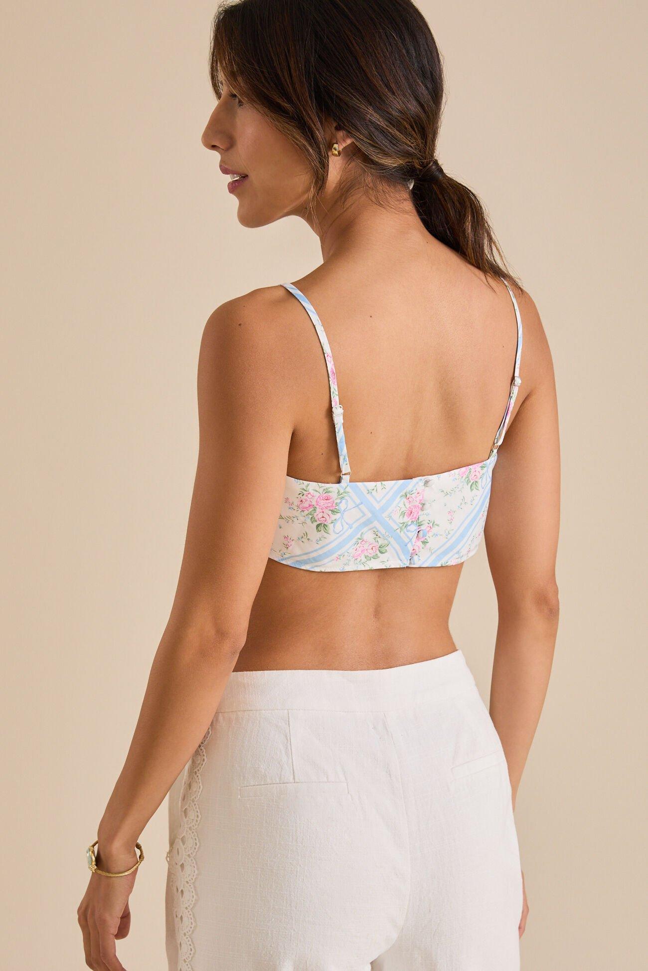 Lovie Floral Bandana Tank Product Image