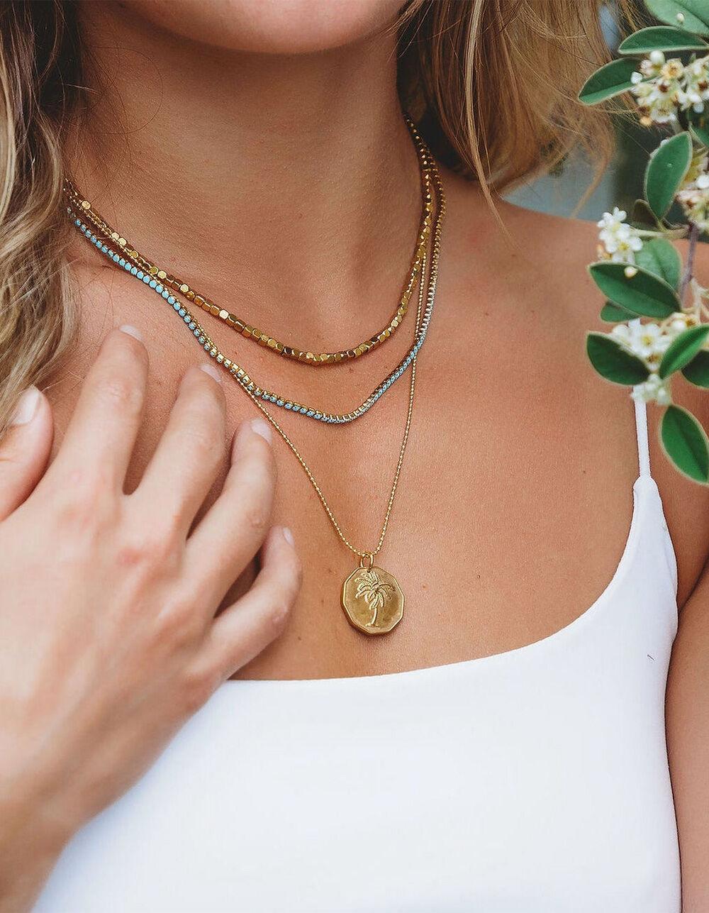 SALTY CALI Cocos Coin Necklace Product Image