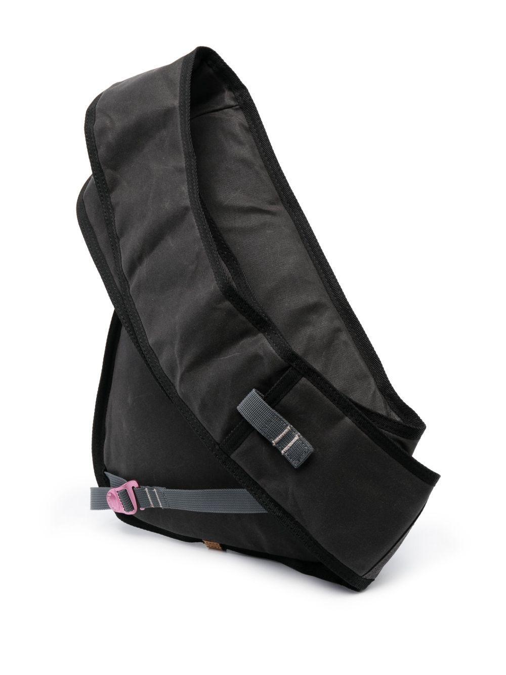 logo-patch cotton sling bag Product Image