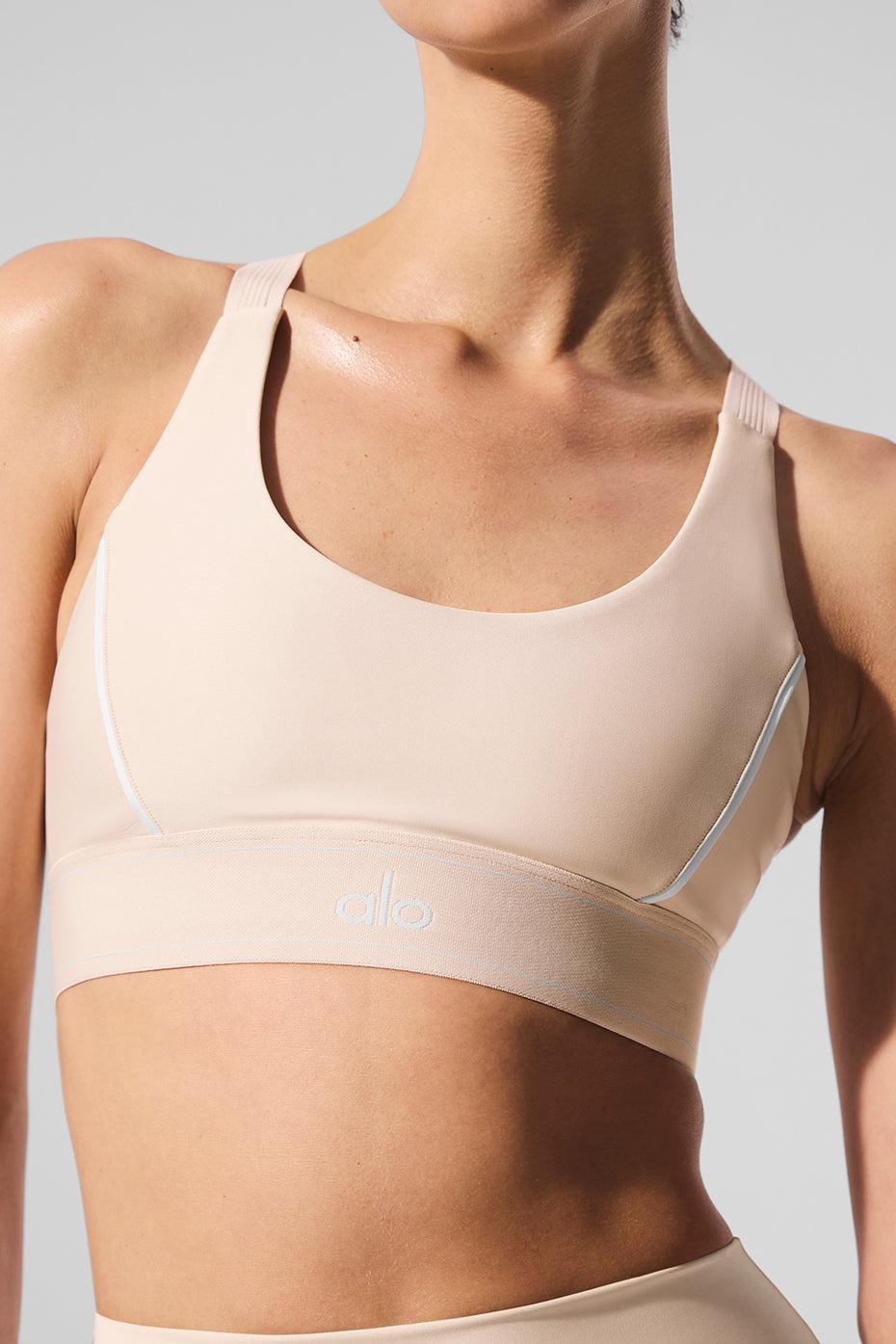 Airlift Suit Up Bra - Macadamia/White Product Image