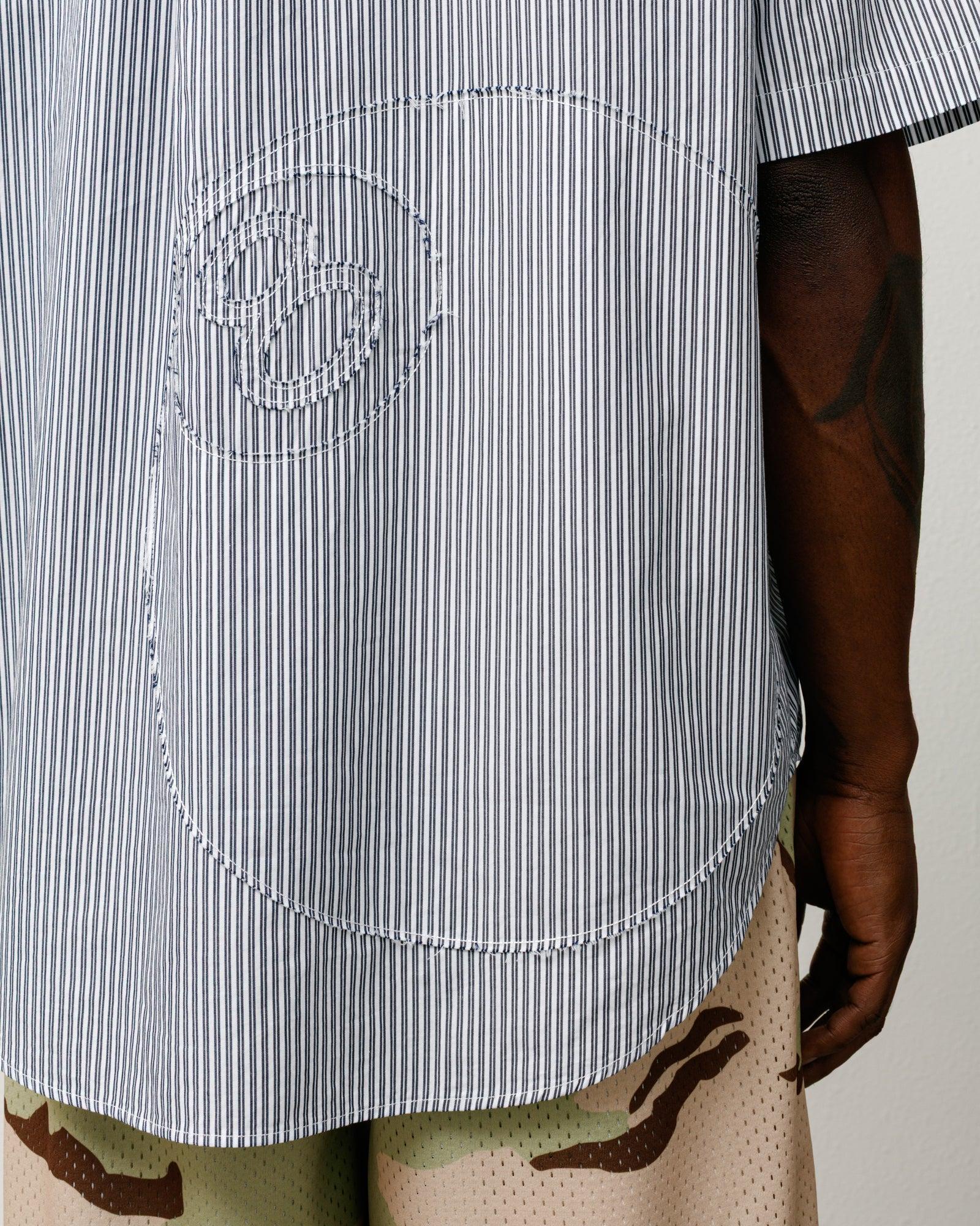 BOXY SS SHIRT 8 BALL STRIPE Male Product Image