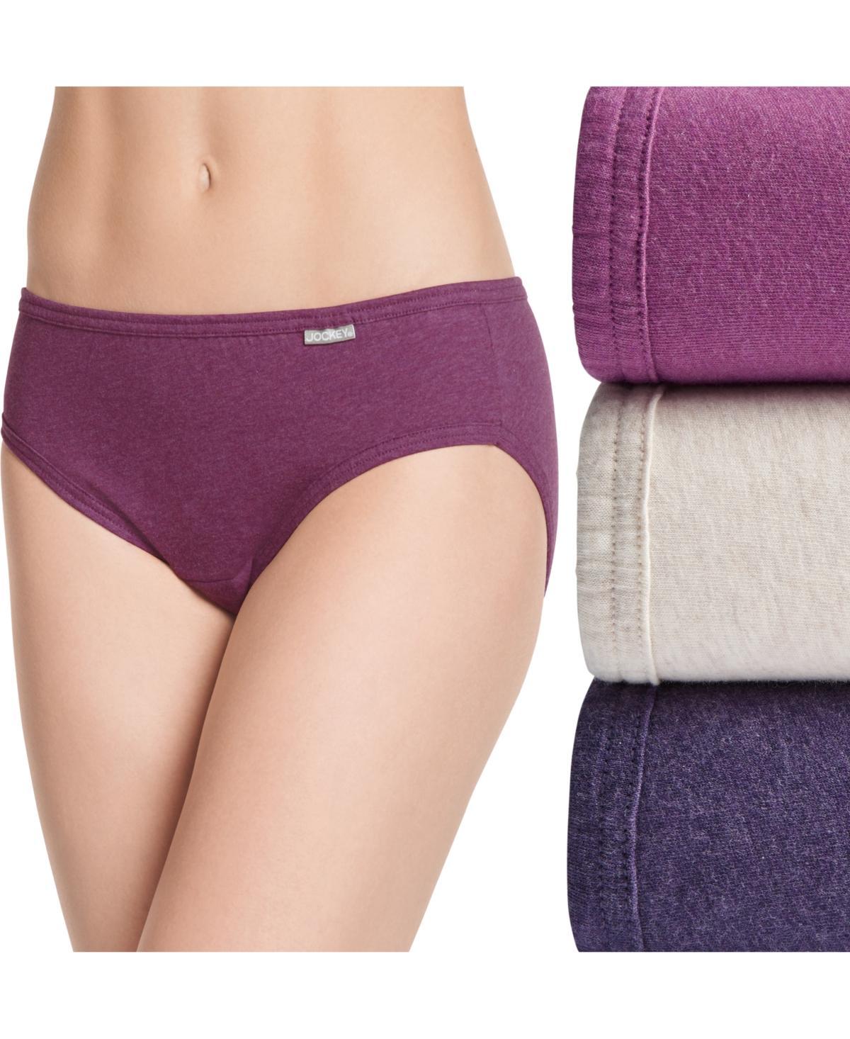 Womens Jockey Elance 3-pk String Bikini Panty Set 1483 Product Image