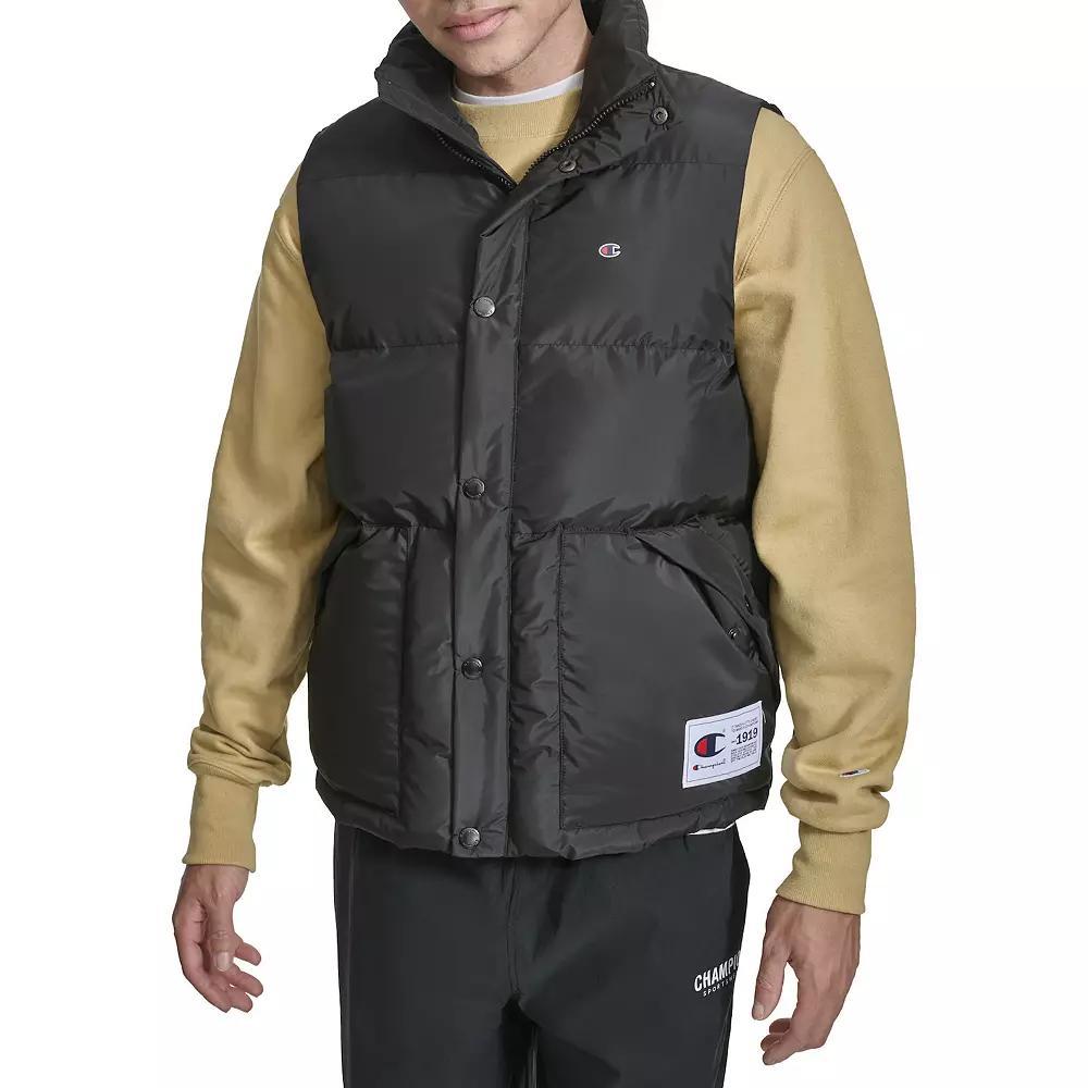 Men's Champion® Puffer Vest, Size: XXL, Rain Green Product Image