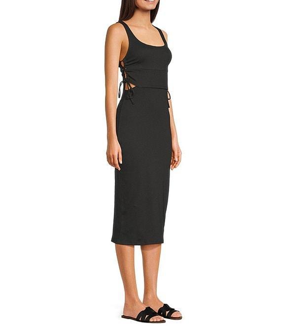 Roxy Surf Stoked Side Cutout Midi Dress Product Image