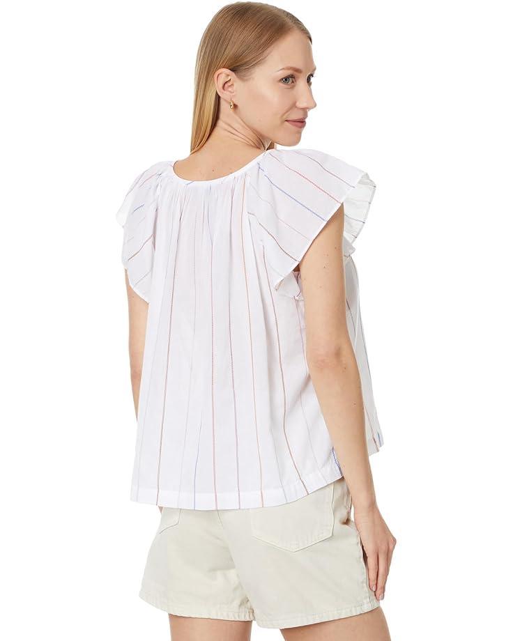Elbow Sleeve Split Neck Sweater Product Image