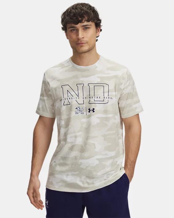 UA Performance Cotton Camo Collegiate Mens T-Shirt Product Image