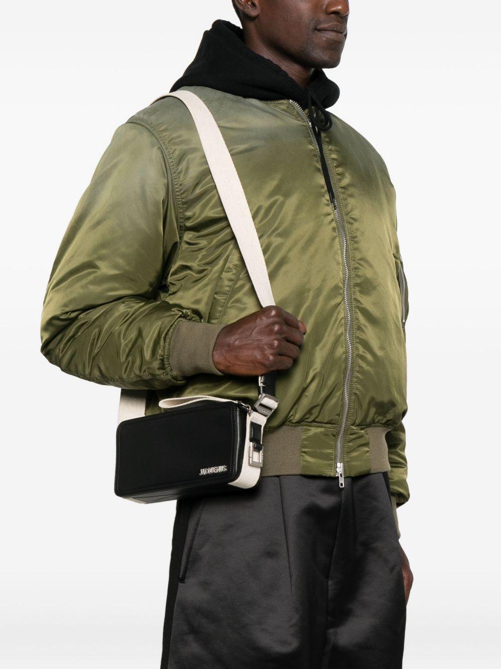 logo-plaque utility shoulder bag Product Image