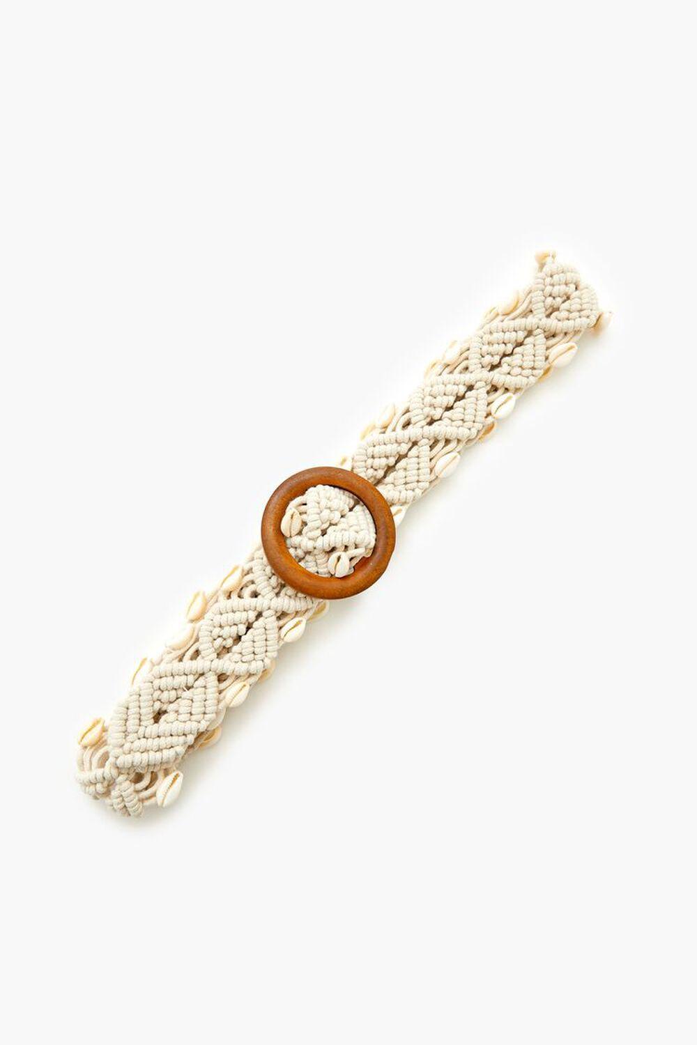 Macrame Crochet Seashell Belt | Forever 21 Product Image