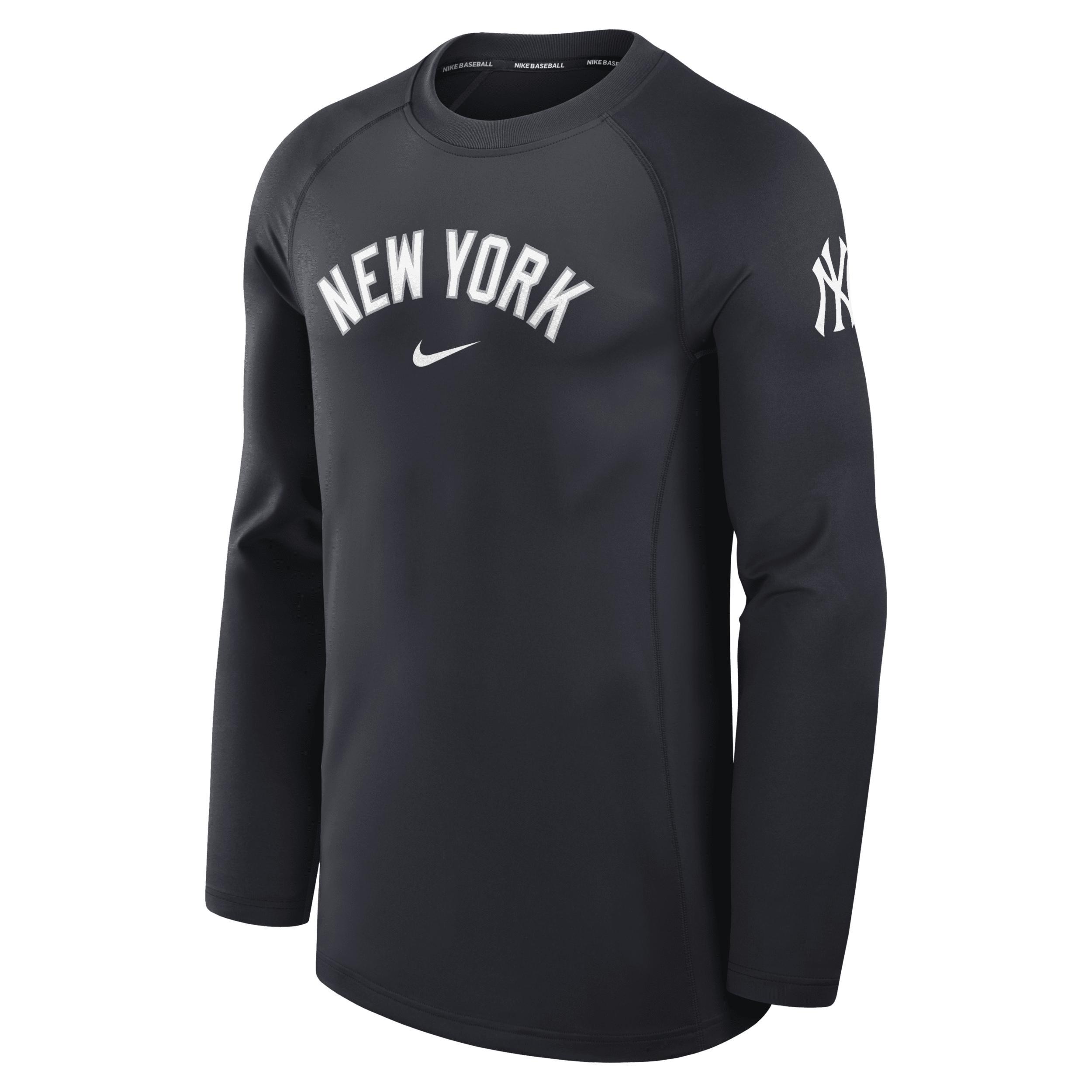 Seattle Mariners Authentic Collection Game Time Nike Mens Dri-FIT MLB Long-Sleeve T-Shirt Product Image