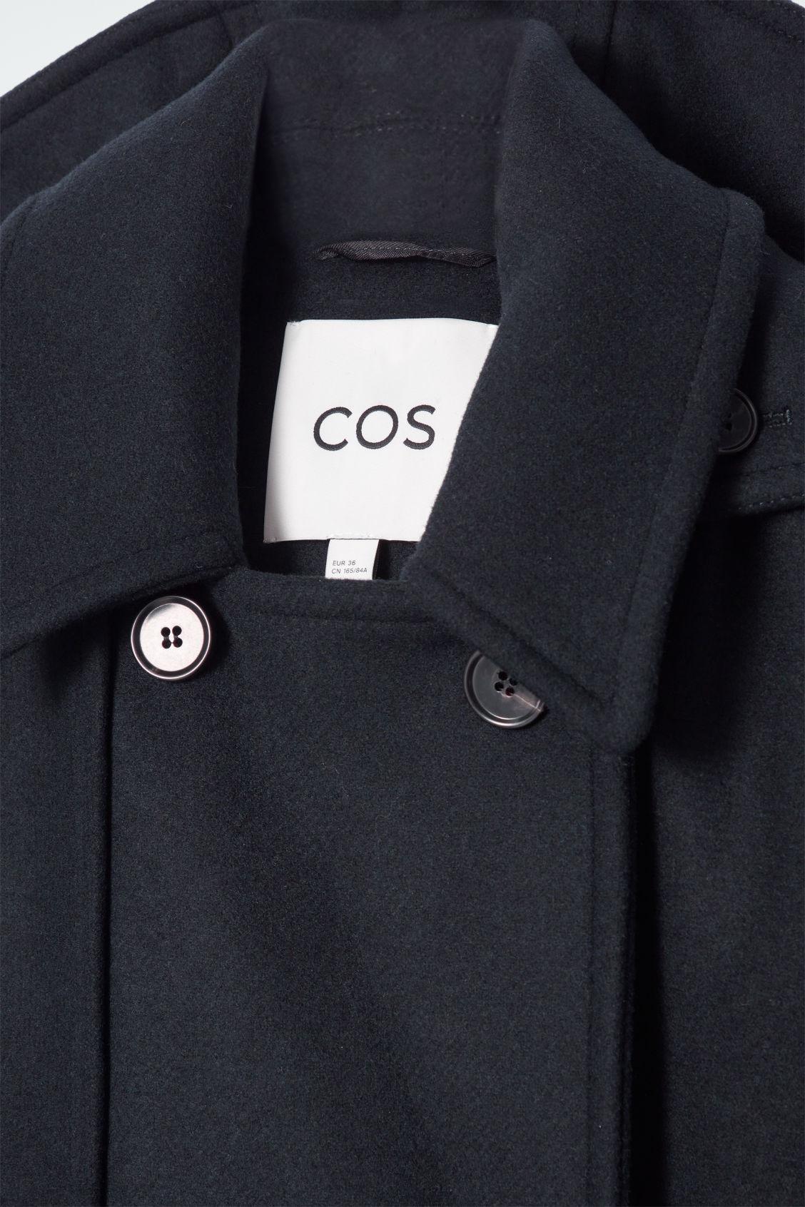 HOODED WOOL DUFFLE COAT Product Image
