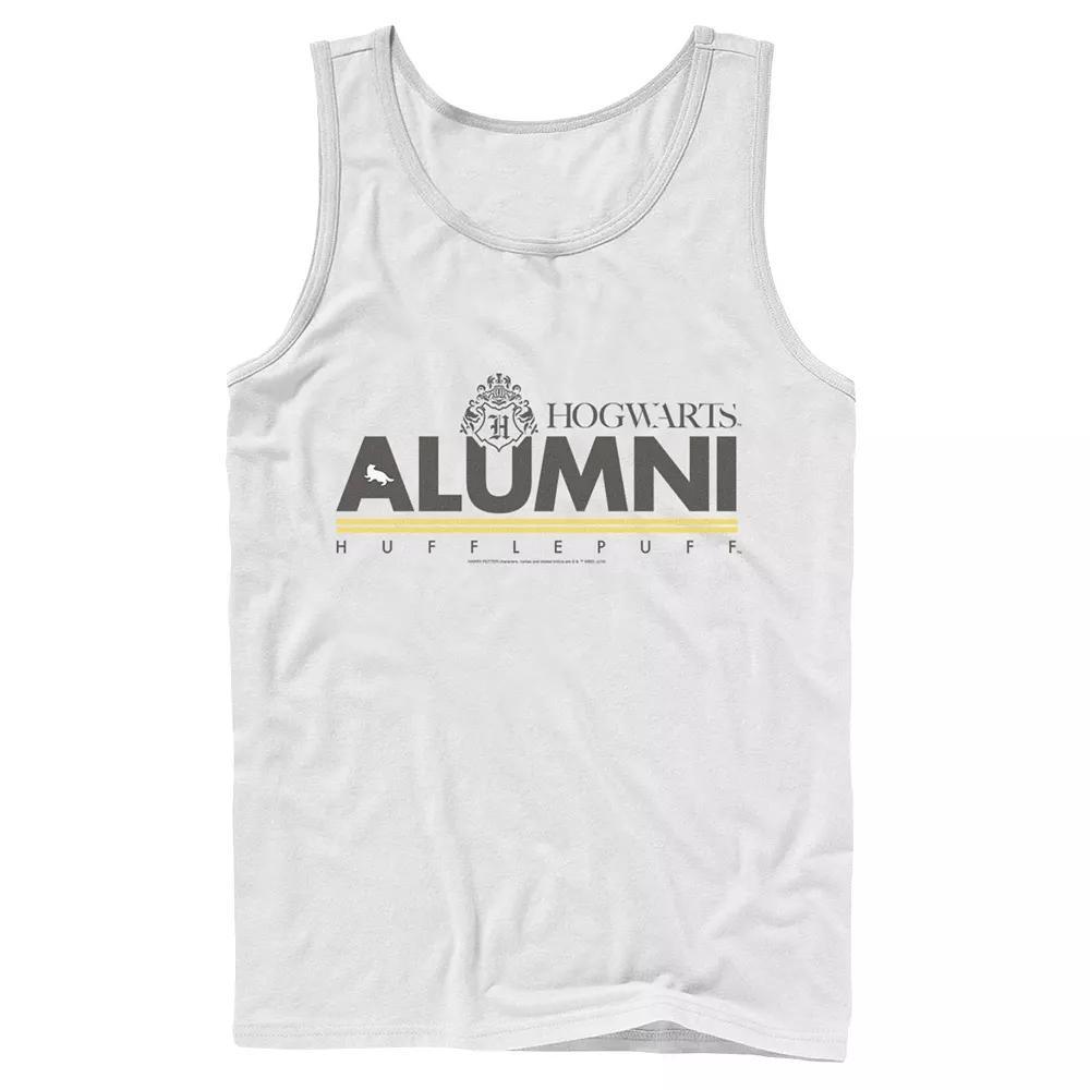 Men's Harry Potter Hogwarts Alumni Hufflepuff Graphic Tank Top, Size: Large, White Product Image