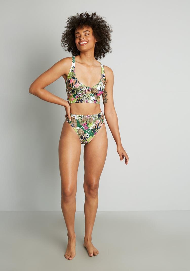 The Franky High-Waisted Bikini Bottom Product Image