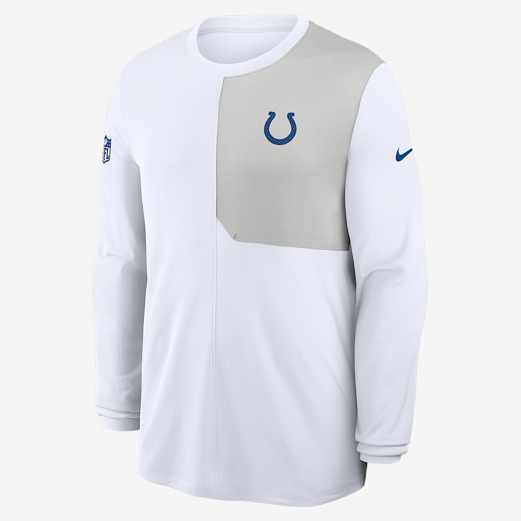 Indianapolis Colts Sideline Coach Nike Men's Dri-FIT NFL Long-Sleeve Top Product Image