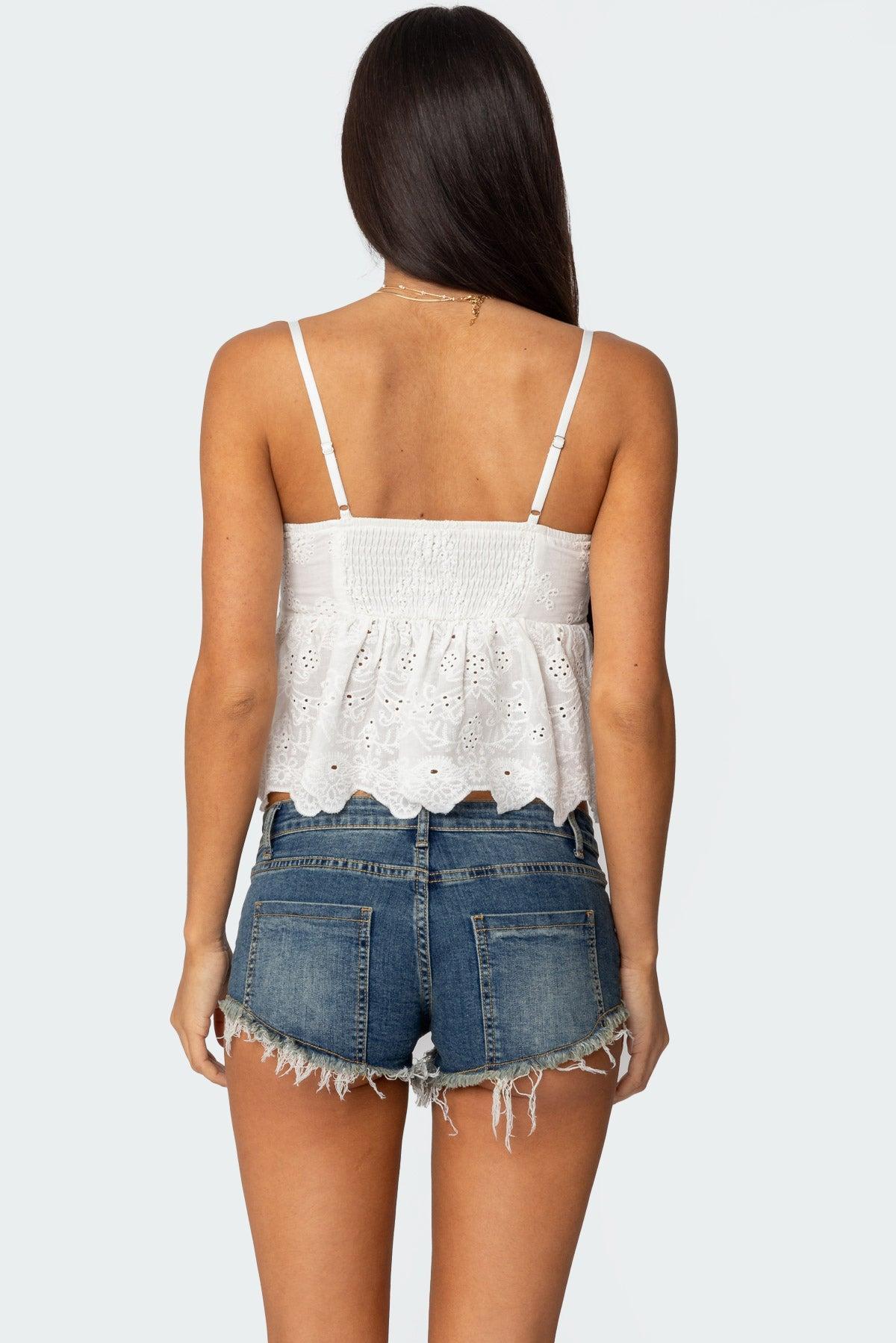 Emme Eyelet Corset Product Image