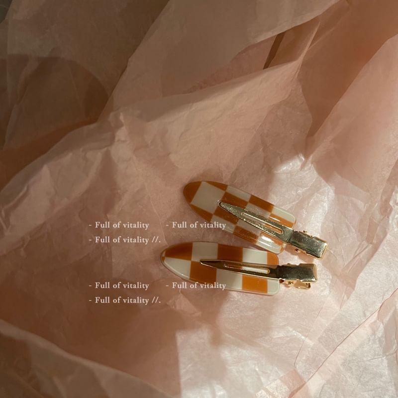 Pattern Hair Clip Product Image