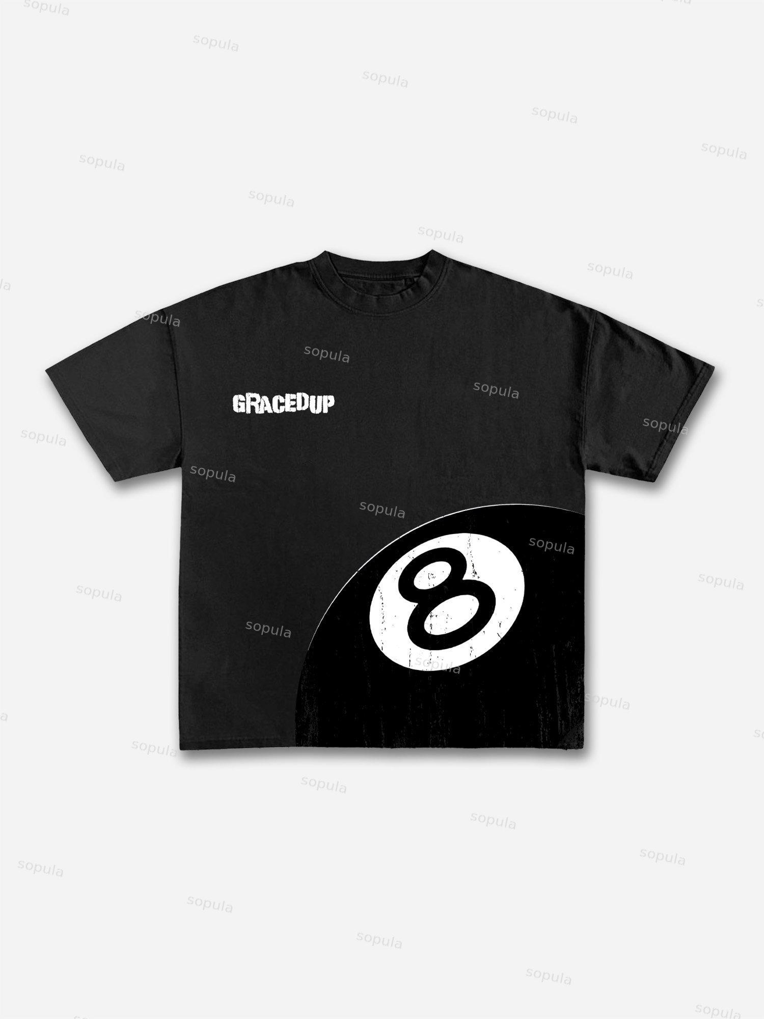Saint Worldwide Glitchcore Print Graphic Cotton T-shirt Product Image