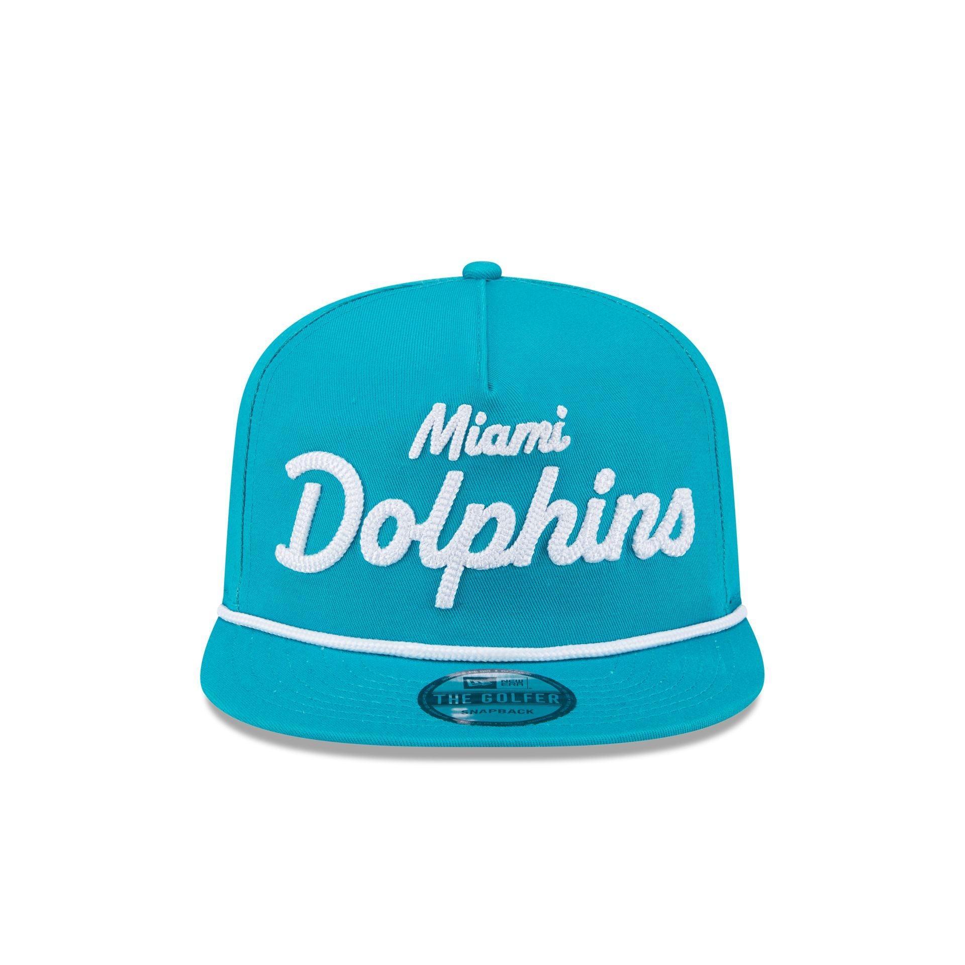 Miami Dolphins Team Text Golfer Hat Male Product Image