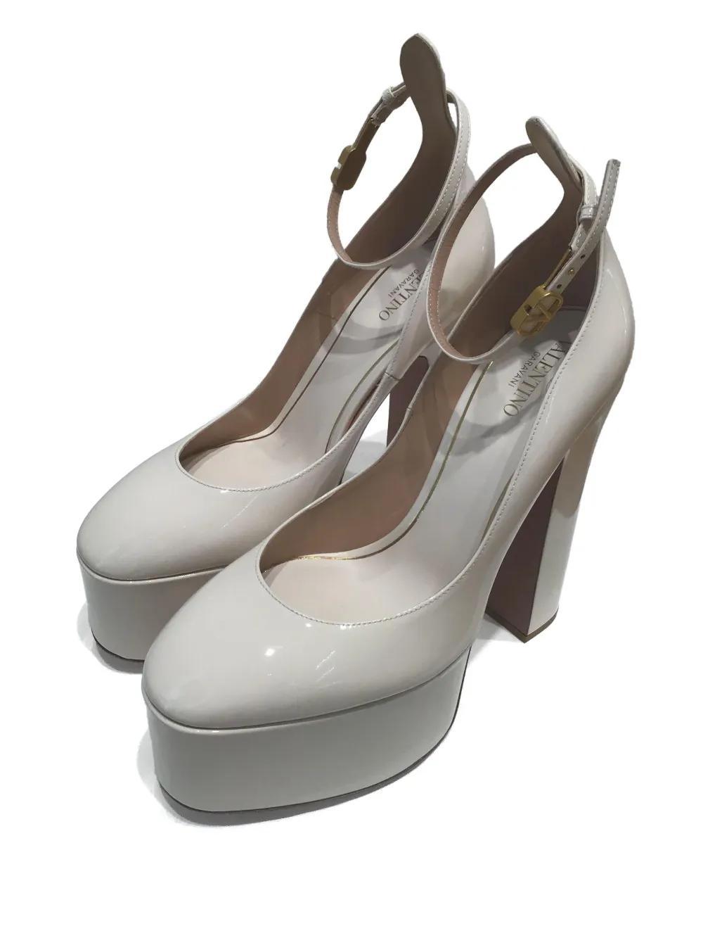 Tan-Go 155mm patent-leather pumps Product Image