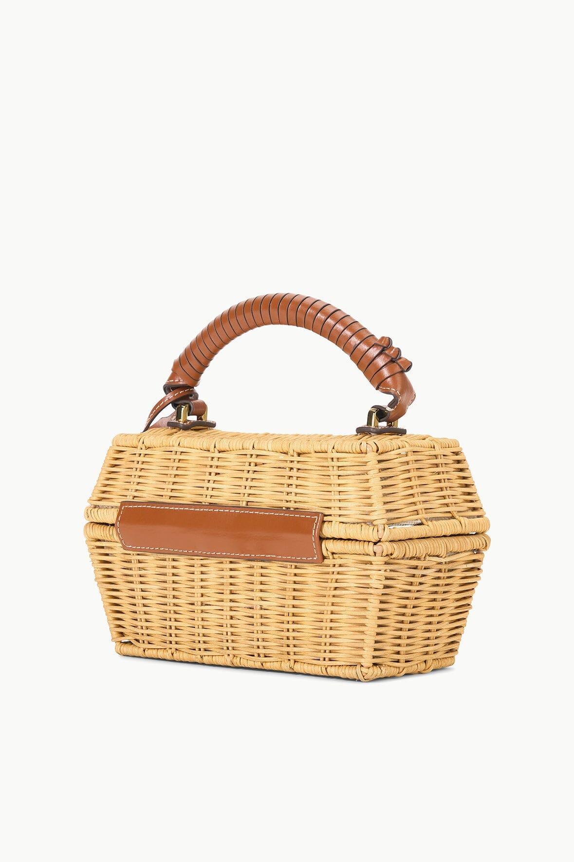 WICKER TACKLE BOX BAG | NATURAL Product Image