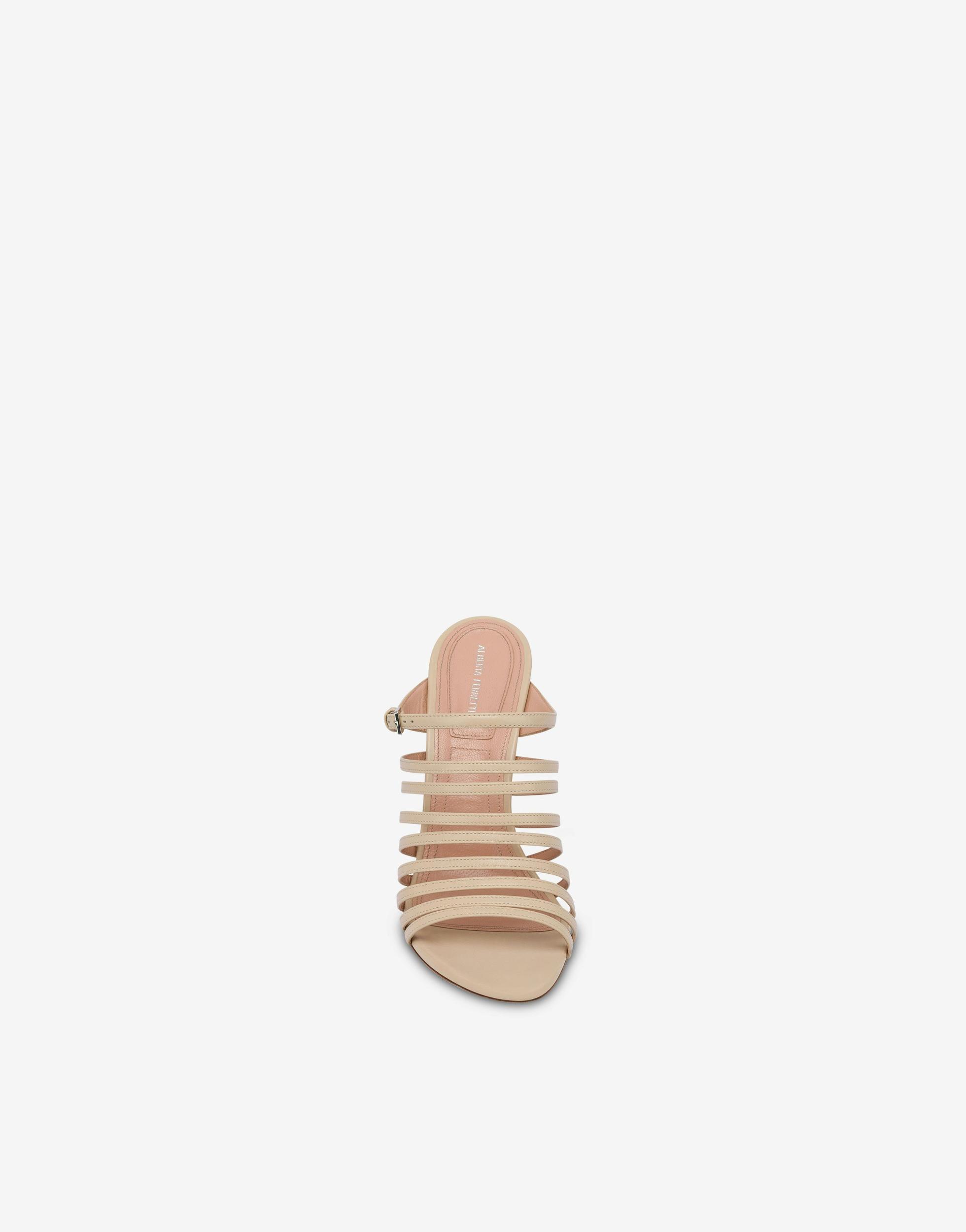 Napped calfskin sandals Product Image