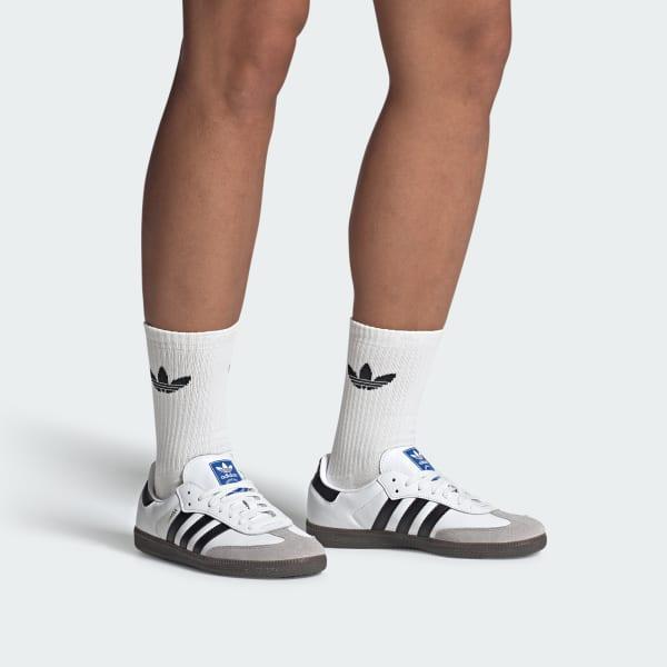 adidas Samba OG Sneaker in Collegiate Green/cream White at Nordstrom, Size 14 Women's Product Image