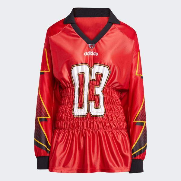 adidas Adilenium Season 3 Long Sleeve Jersey Better Scarlet S Womens Product Image