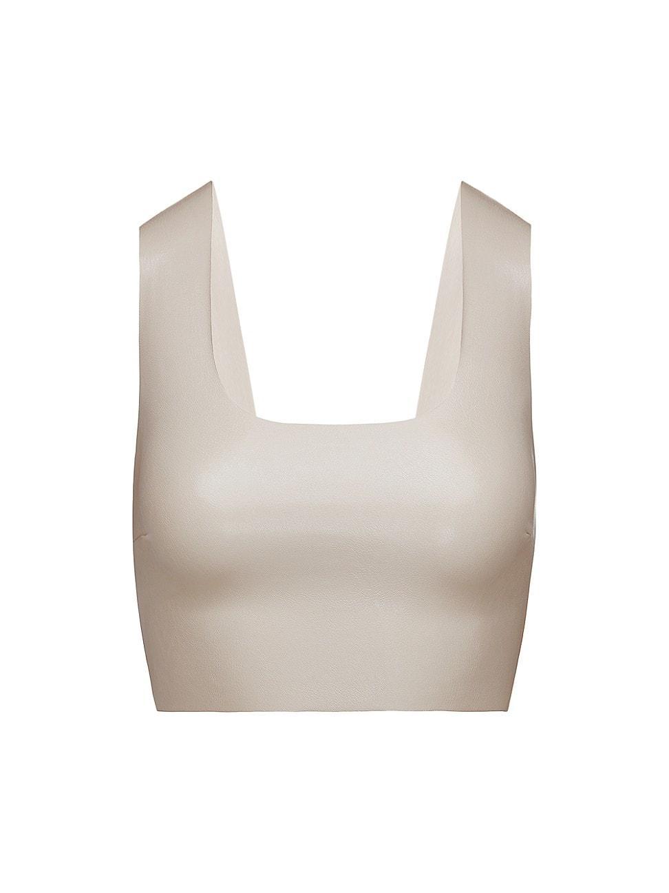 Commando Faux Leather Crop Top Product Image