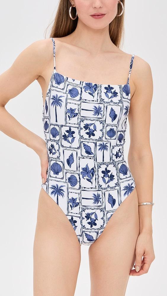 MINKPINK Sylvie Scoop Back One Piece | Shopbop Product Image