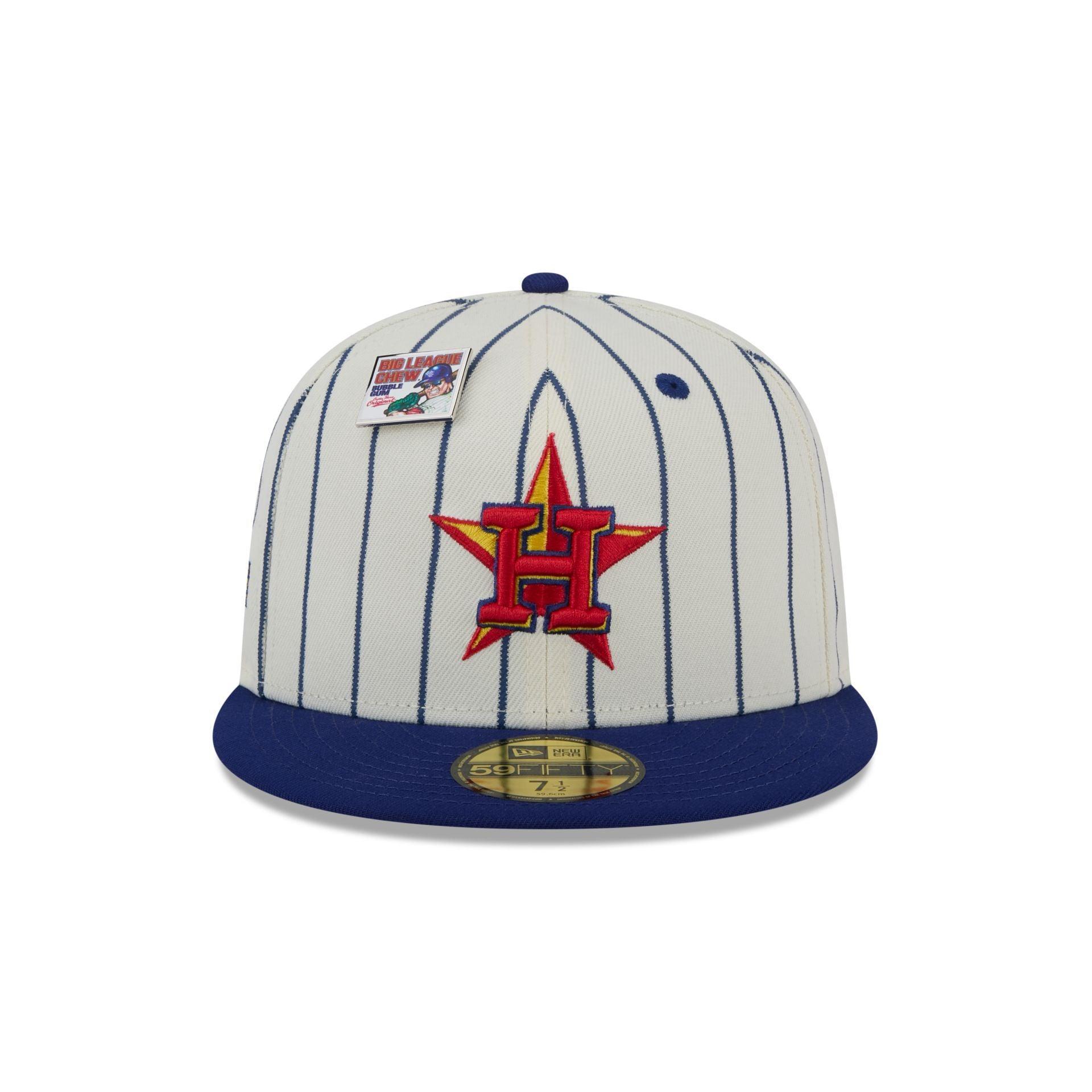 Big League Chew X Houston Astros Pinstripe 59FIFTY Fitted Hat Male Product Image