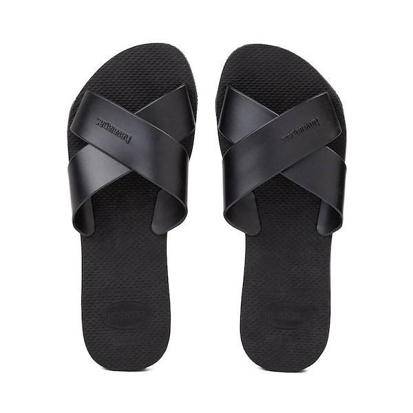 Womens Havaianas Aqua Metallic Slide Sandal Product Image