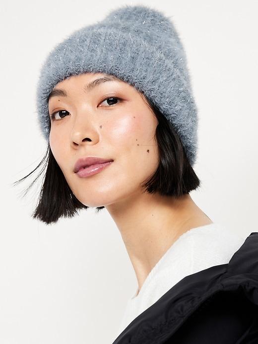 Eyelash Beanie for Women Product Image