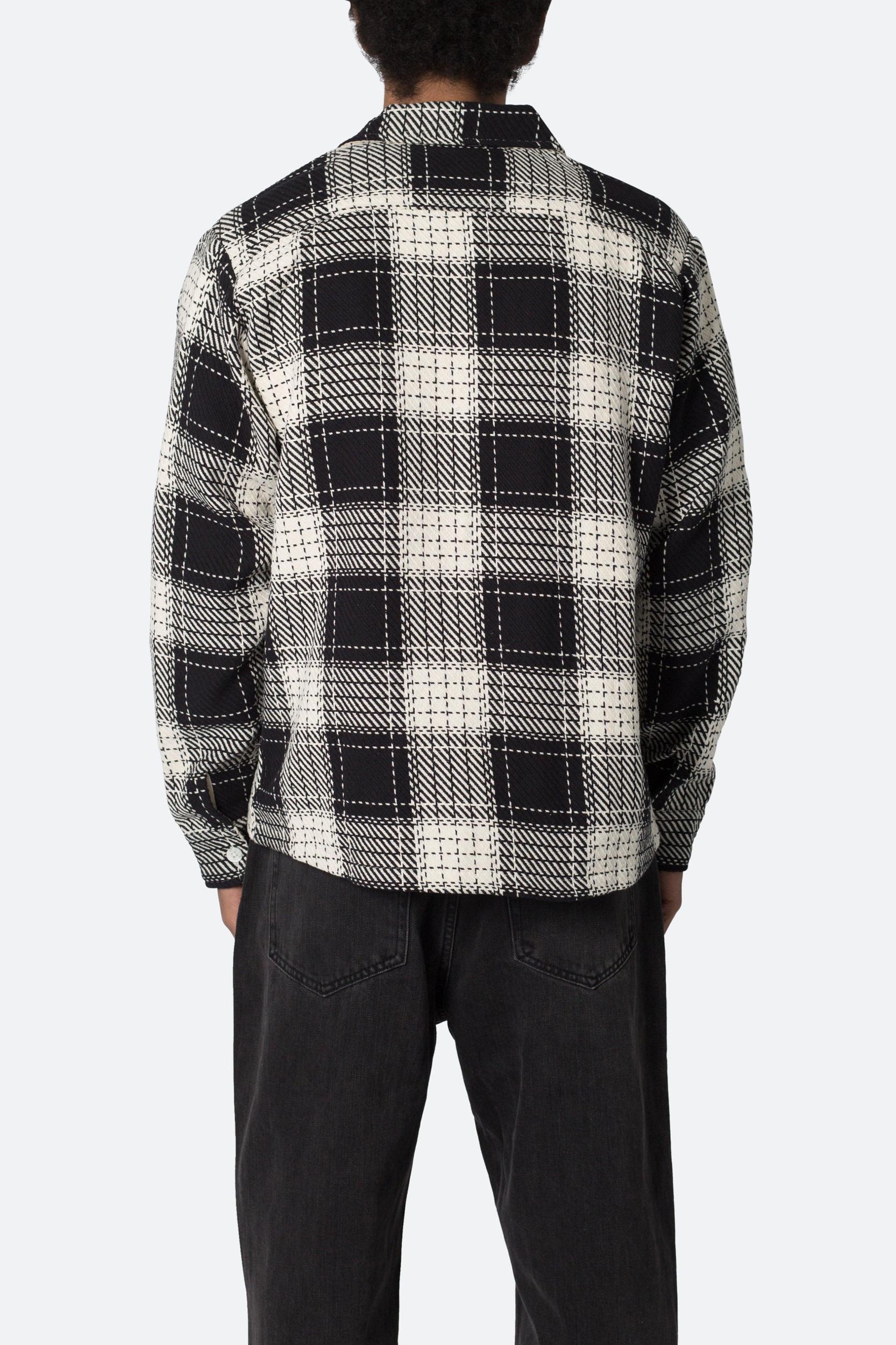Classic Flannel Shirt - Black Product Image