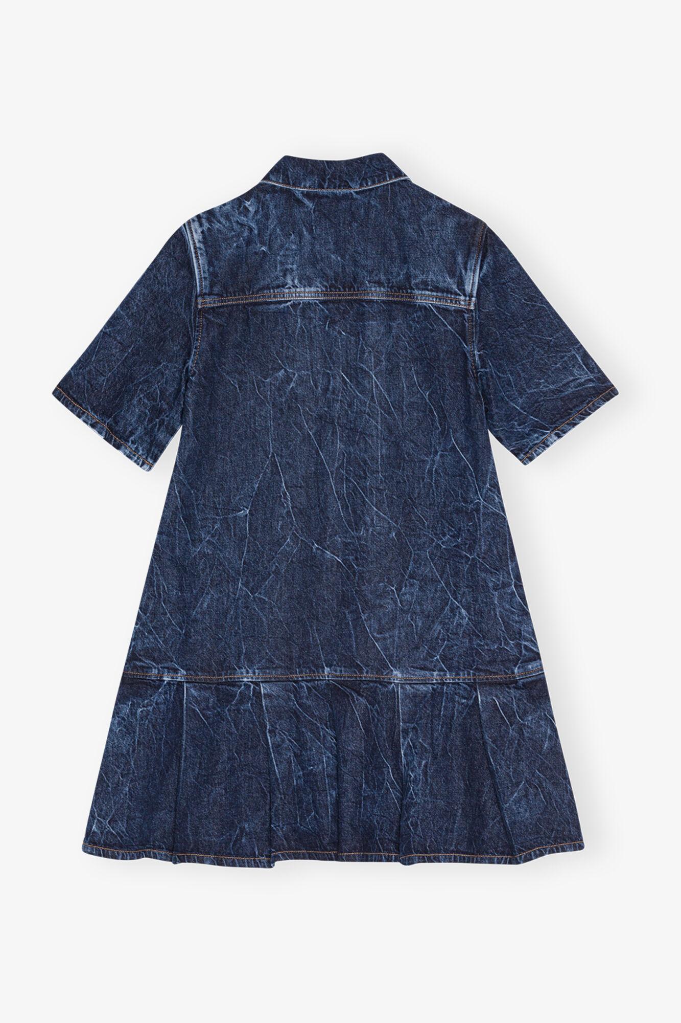 Dark Blue Mini Dress Product Image