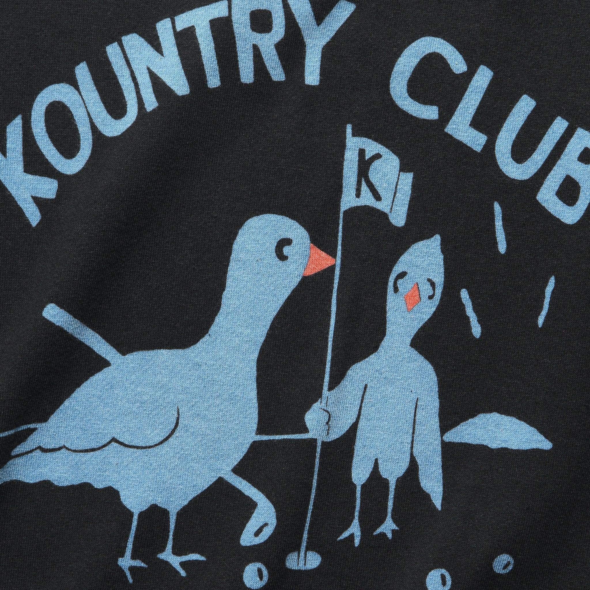 Kountry Club Ringer Tee - Black Product Image
