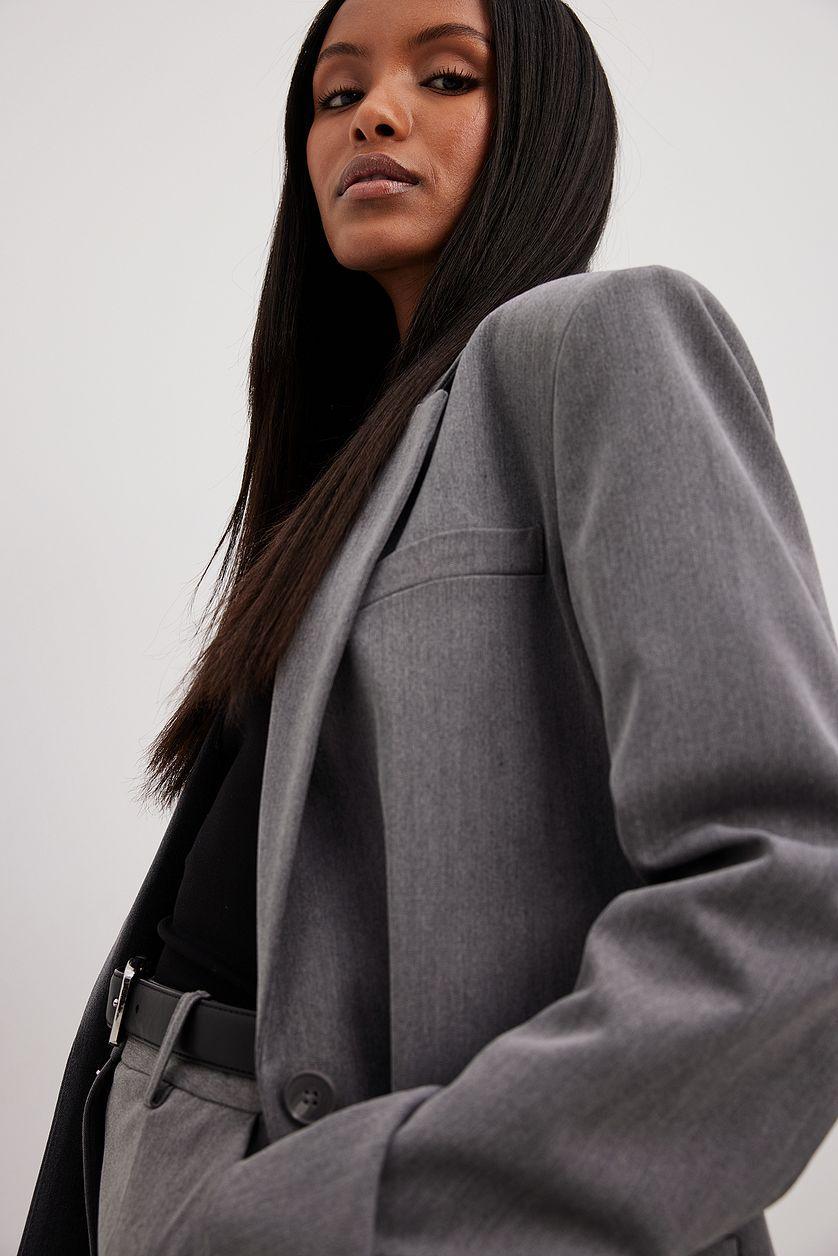 Heavy Straight Blazer Product Image