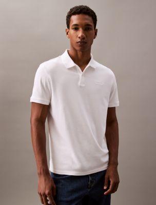 Calvin Klein Men's Liquid Touch Polo Shirt - Green - XXL Product Image