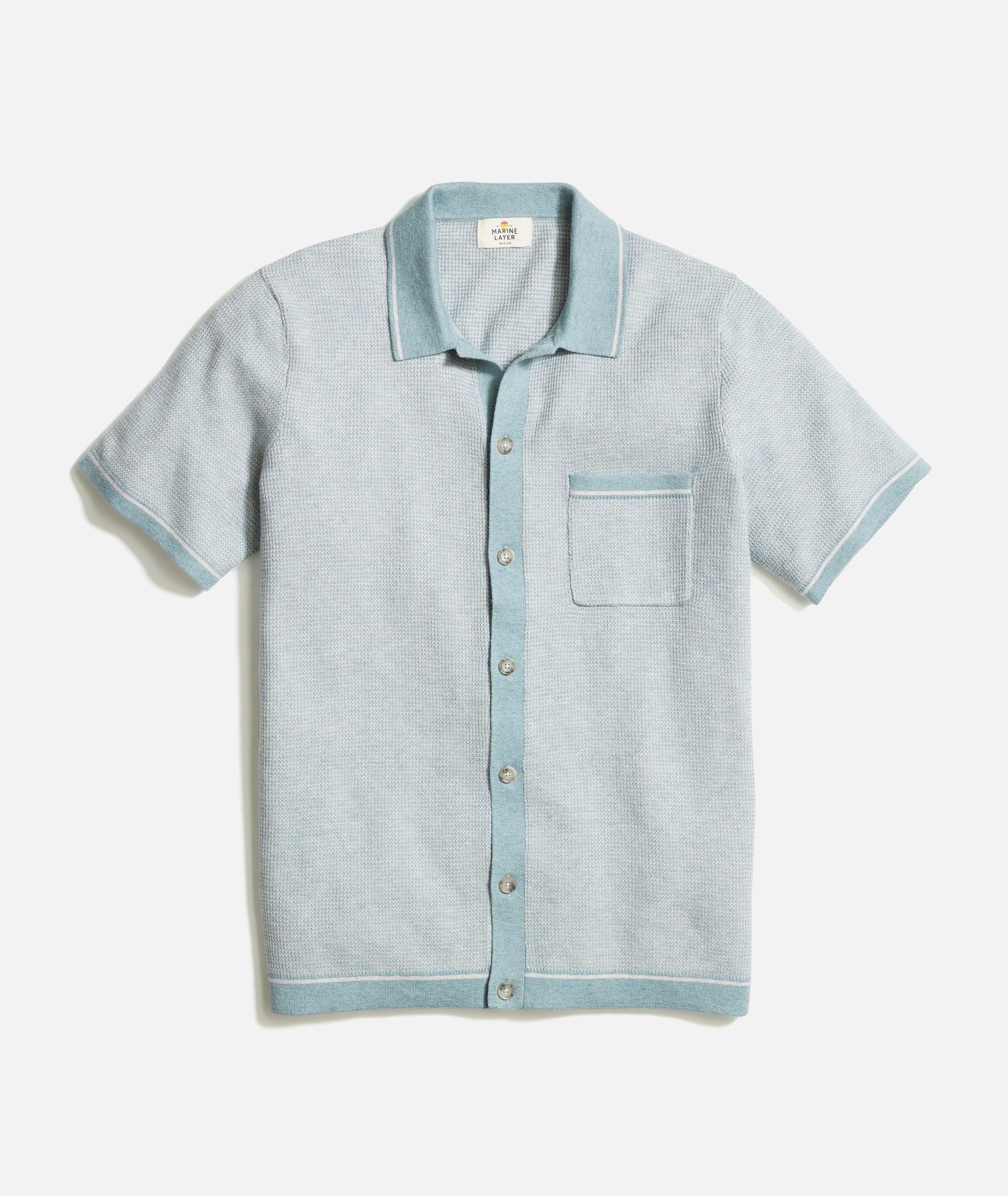 Wyatt Sweater Button-Down Product Image