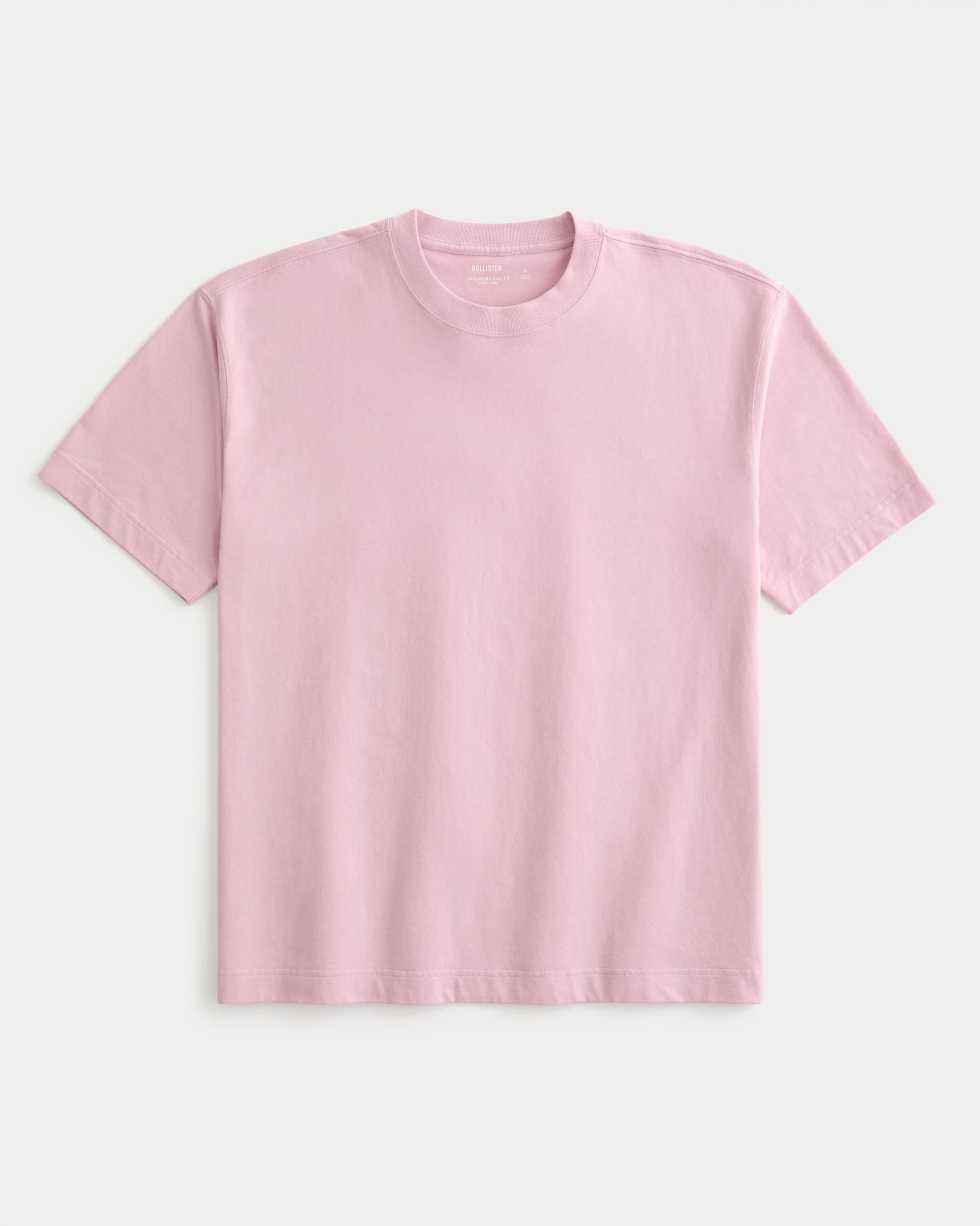 Boxy Heavyweight Washed Crew T-Shirt Product Image