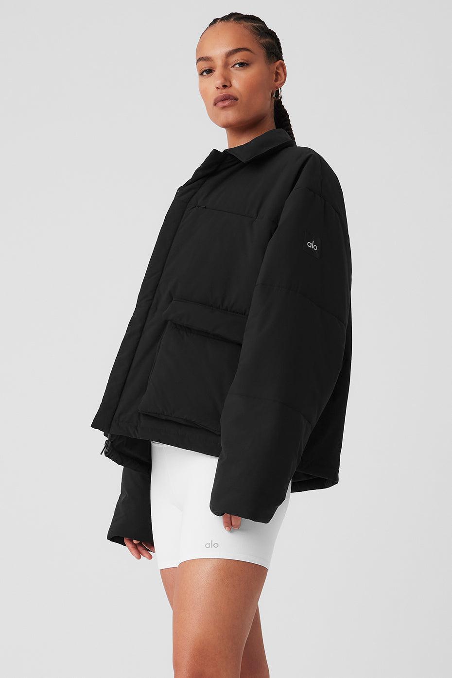 Voyage Utility Cargo Jacket - Black Product Image