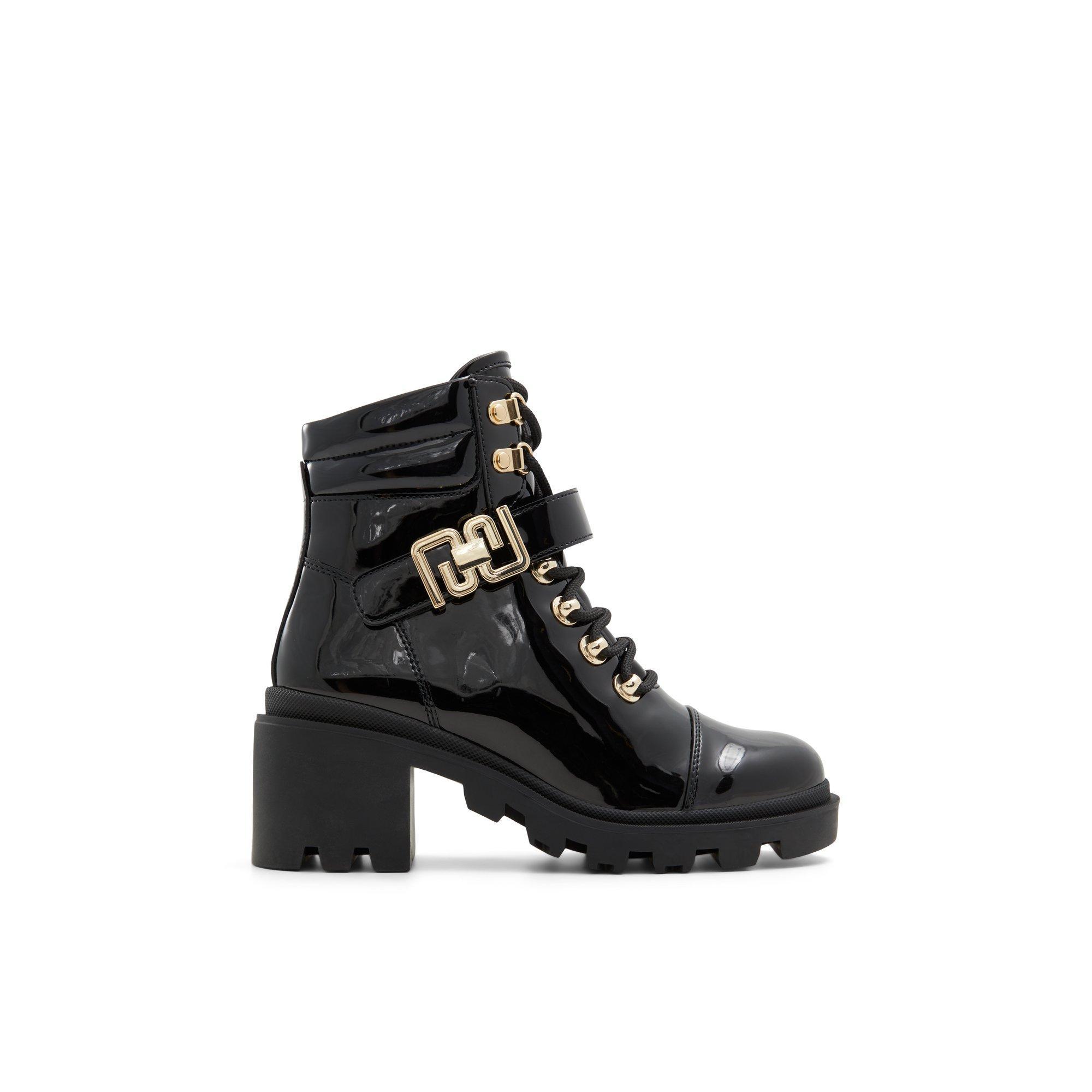 ALDO Mariette - Women's Ankle Boot - Black, Size 6.5 Product Image