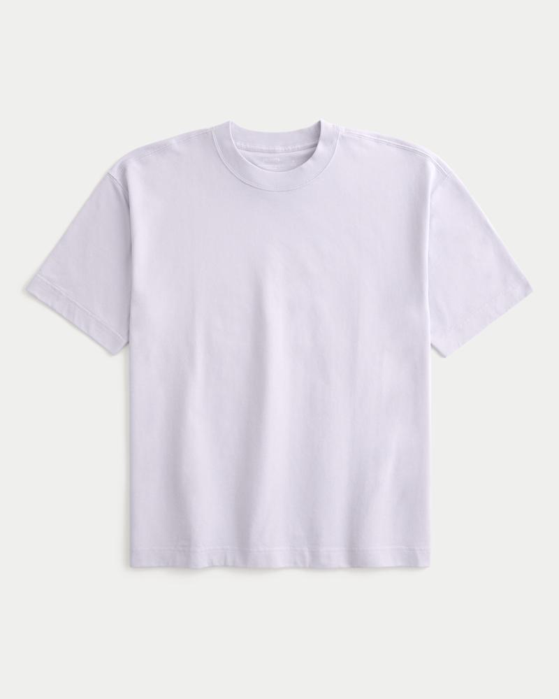 Boxy Heavyweight Pattern Crew T-Shirt Product Image