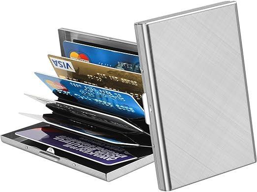 Crossbody Leather Shoulder Bag and Clutch with Stainless Steel Card Wallet Product Image