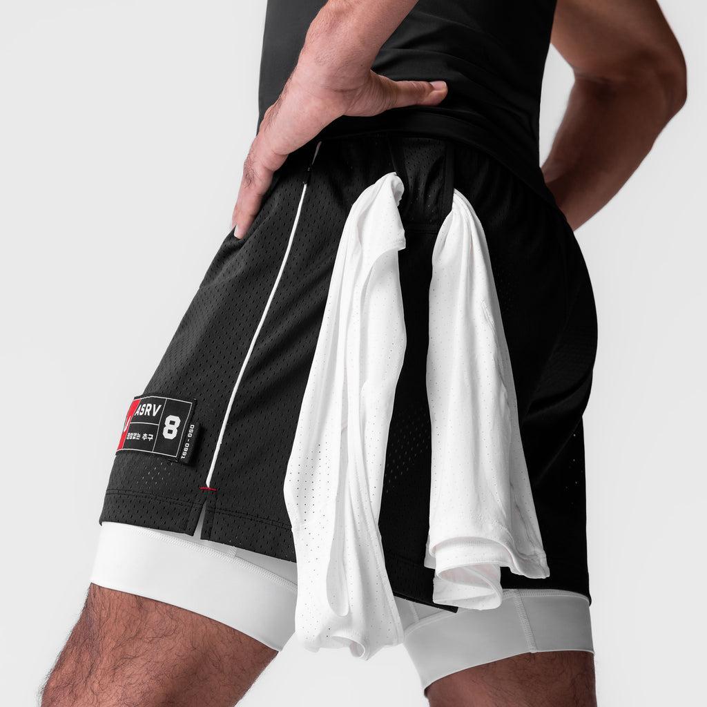 0991. Ion-Mesh 5" Liner Short - Black Product Image