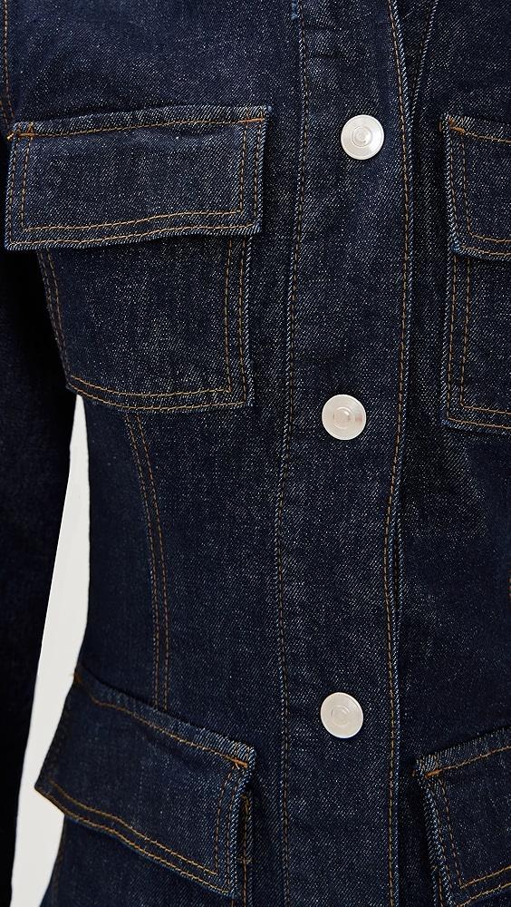 ALIGNE Milly Waisted Denim Jacket | Shopbop Product Image