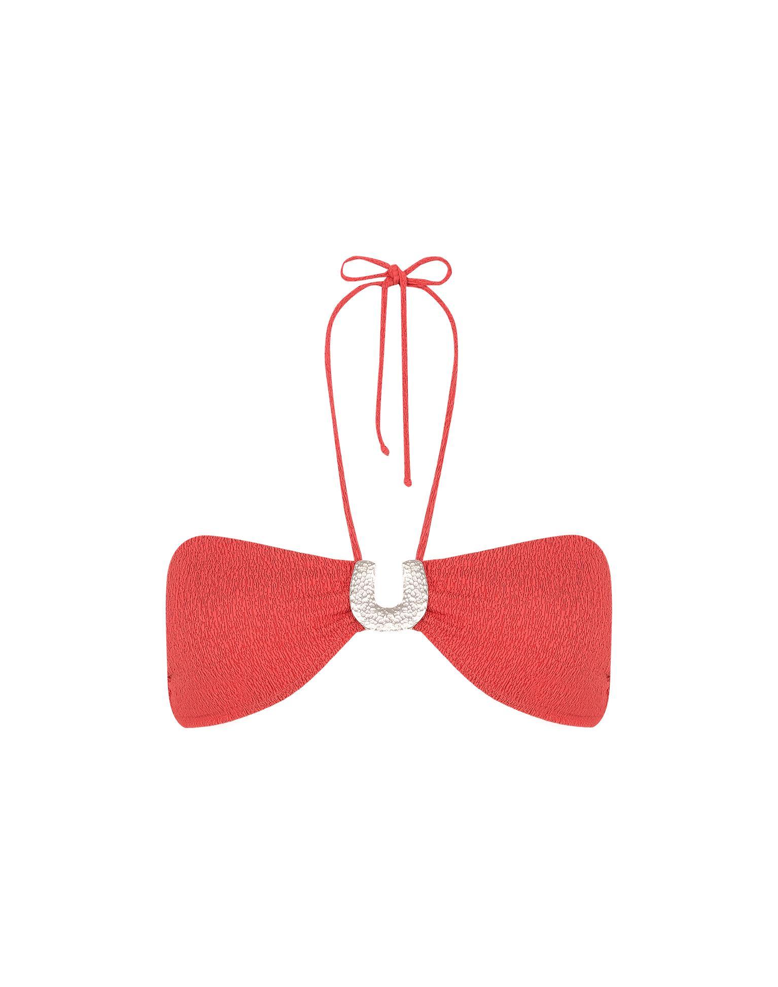 Firenze Sami Bandeau Top - Raspberry Product Image