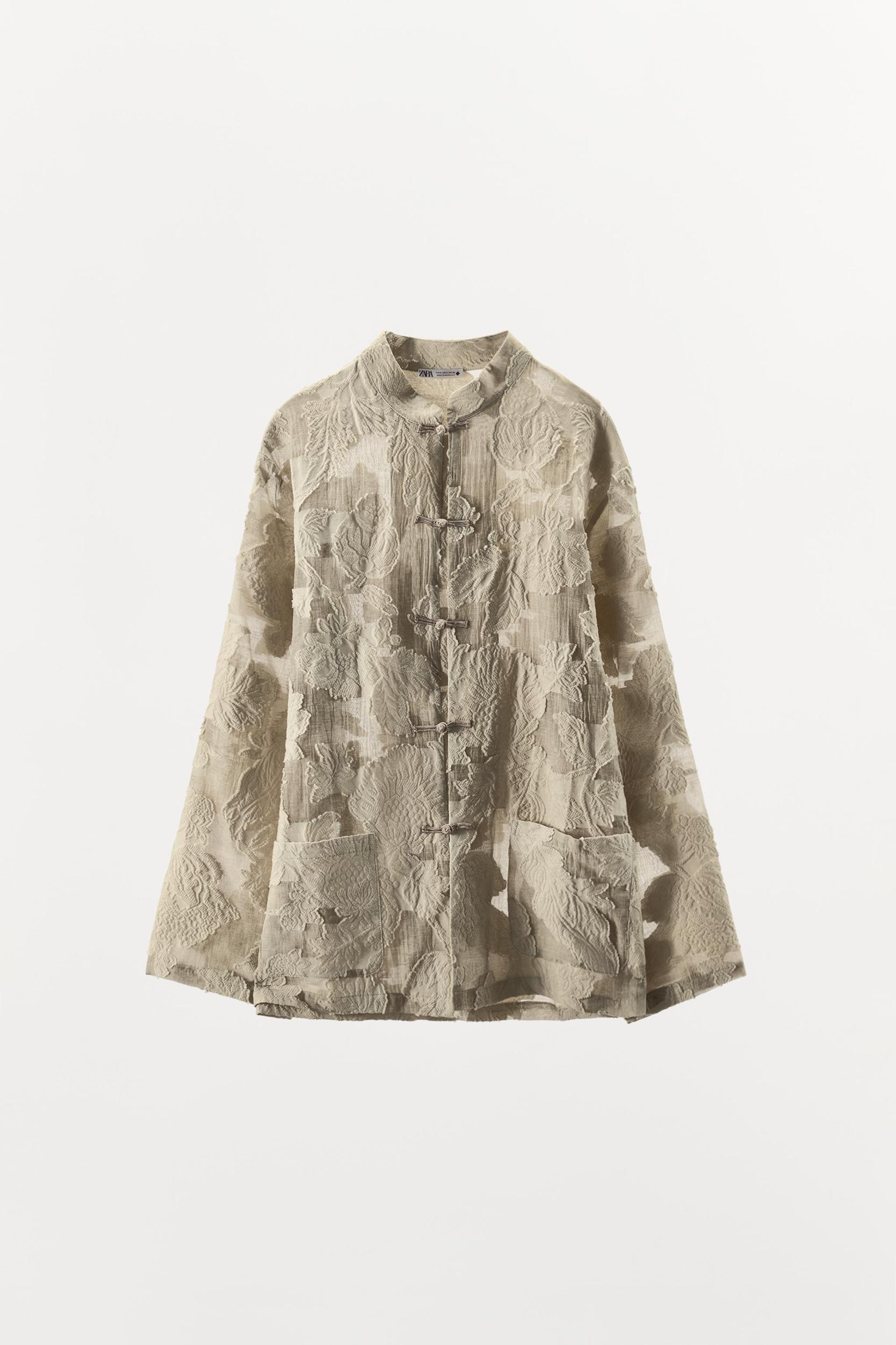 FLORAL JACQUARD KIMONO LIMITED EDITION Product Image