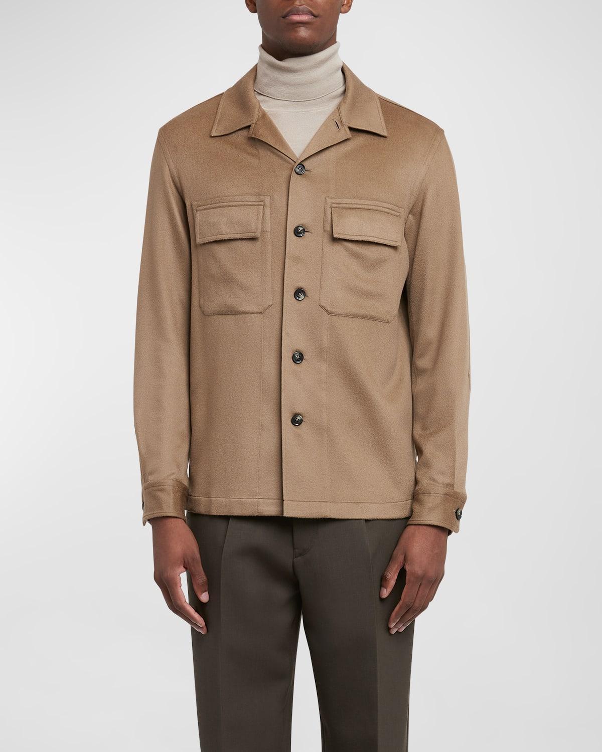 Mens Oasi Cashmere Overshirt Product Image