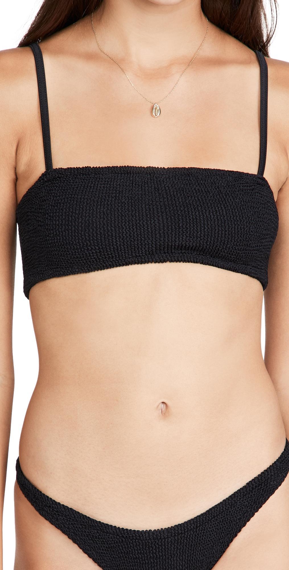 Hunza G Gigi Bikini - T Set Black One Size Product Image