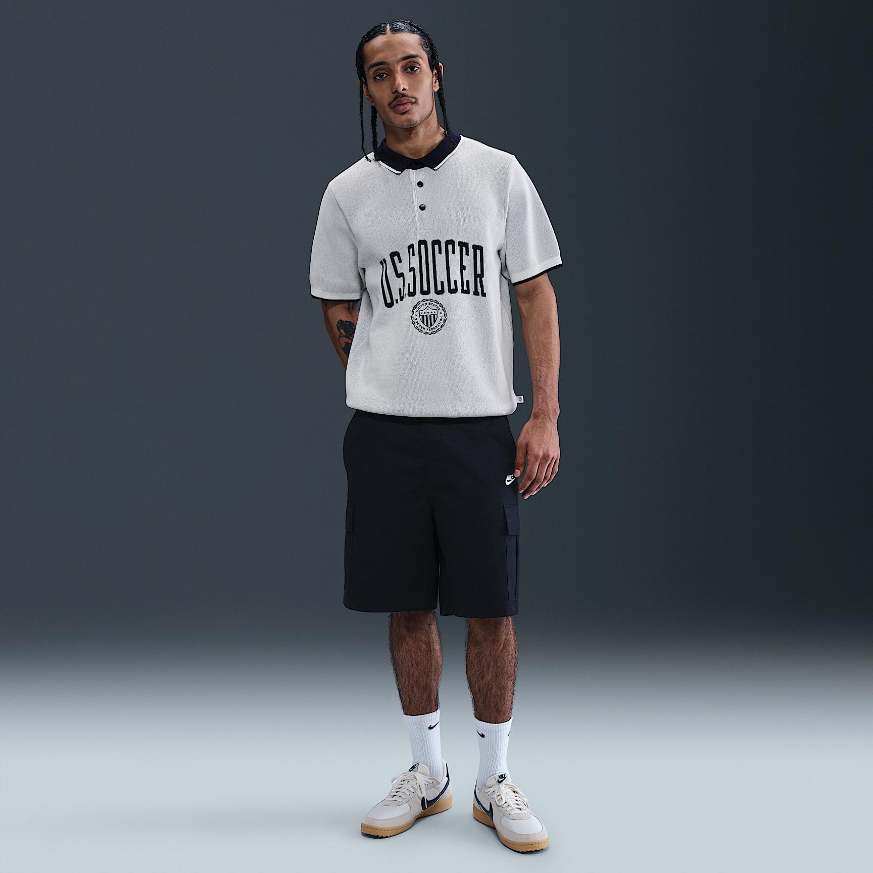 USMNT Club Nike Men's Soccer Knit Polo Product Image